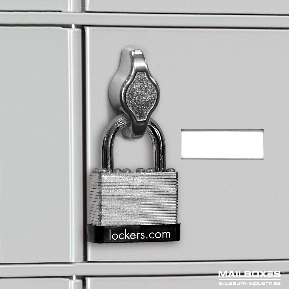 Key Padlock - with Built-in Hasp - for Cell Phone Locker Door