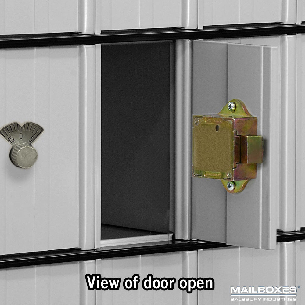 Salsbury Aluminum Mailbox - 30 Doors - Standard System - Combination Locks