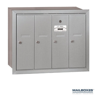 4B+ Vertical Mailboxes (Recessed Mounted)