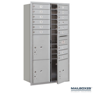4C Recessed Mounted Mailboxes