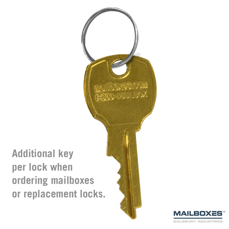 Additional Key - for 4C Horizontal Mailbox Lock