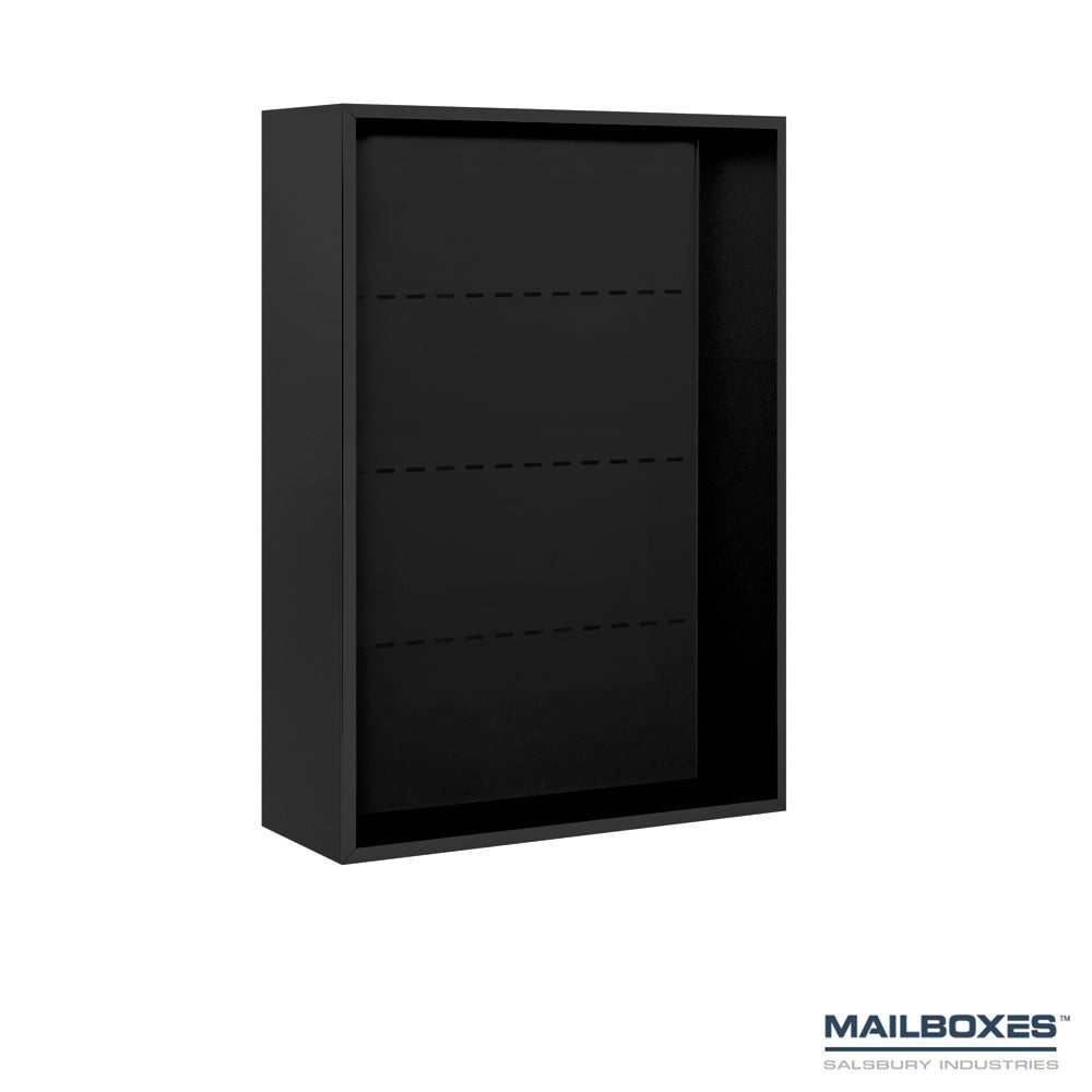 4C Horizontal Mailbox Enclosure - for 11 Door High Unit - Double Column - Surface Mounted