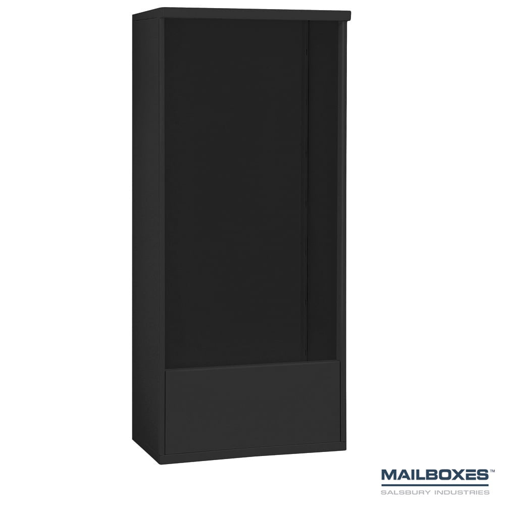 4C Horizontal Mailbox Enclosure - for Maximum Height Unit - Double Column - Free-Standing