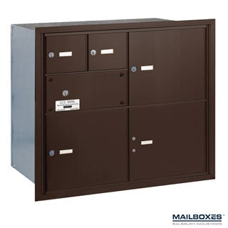 4B+ Custom Horizontals Mailboxes