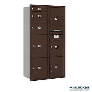 4C Custom Horizontal Mailboxes
