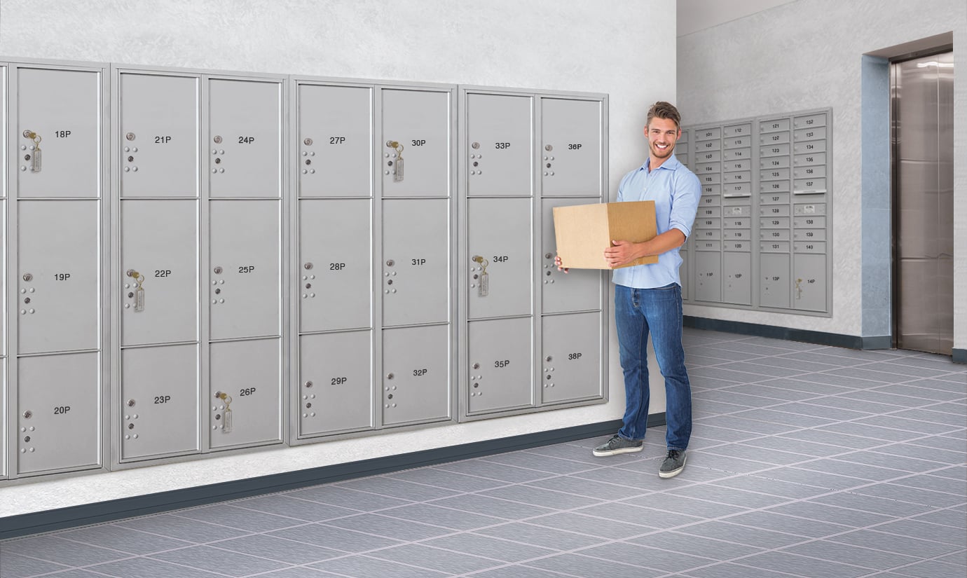 Types of 4C Horizontal Parcel Lockers