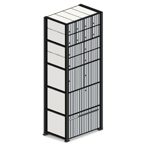 Aluminum Mailboxes - Rack Ladder System