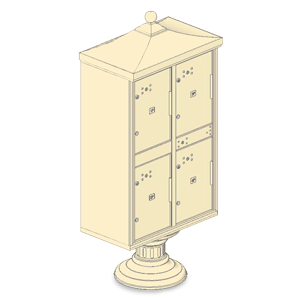 Regency® Decorative Outdoor Parcel Lockers (OPL's)