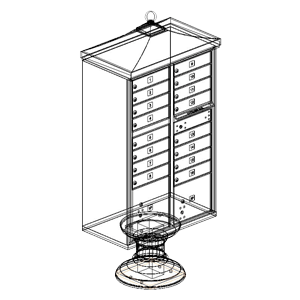 Regency® Decorative Cluster Mailboxes (CBU's)