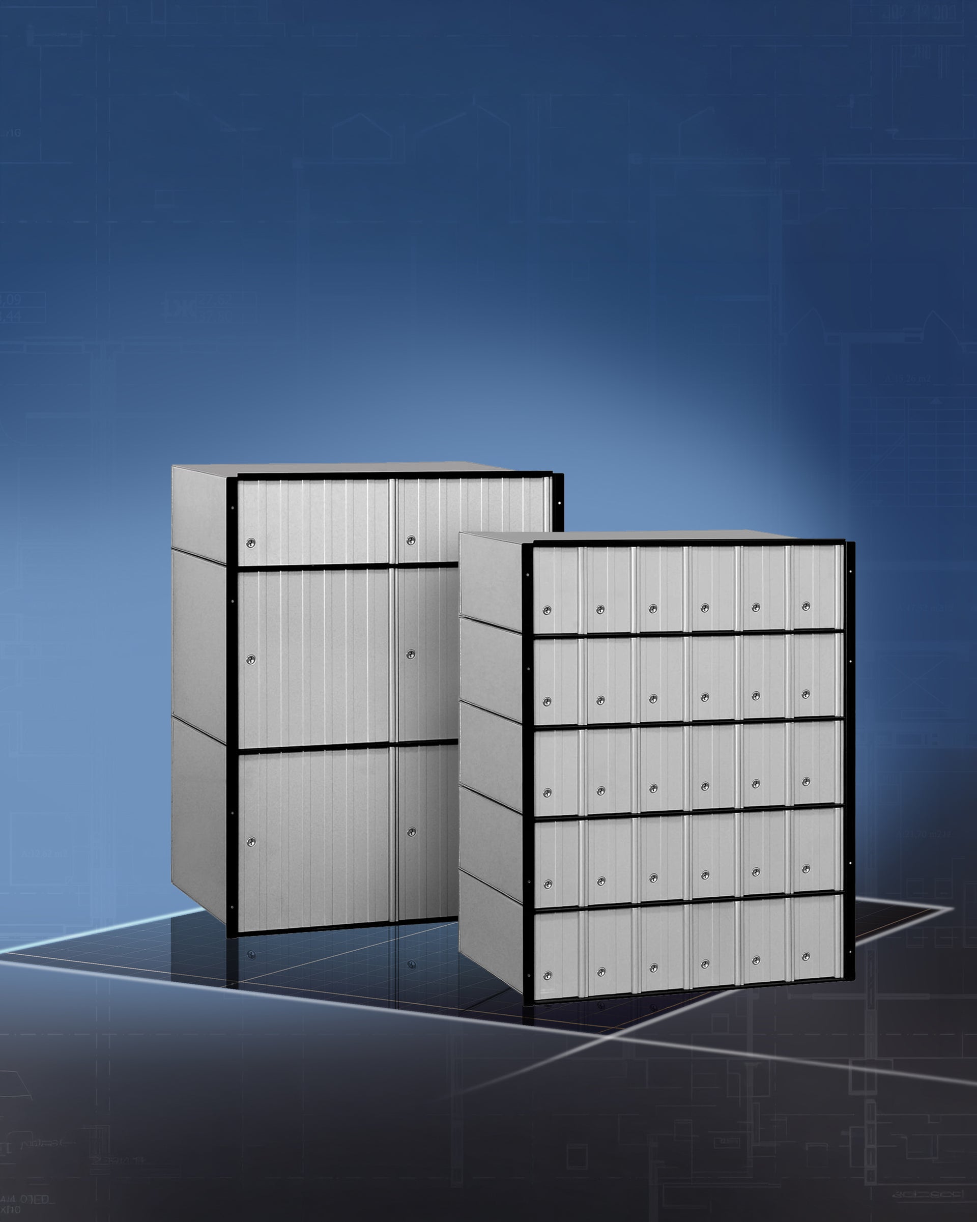 Aluminum Mailboxes Standard System - Architectural Resources