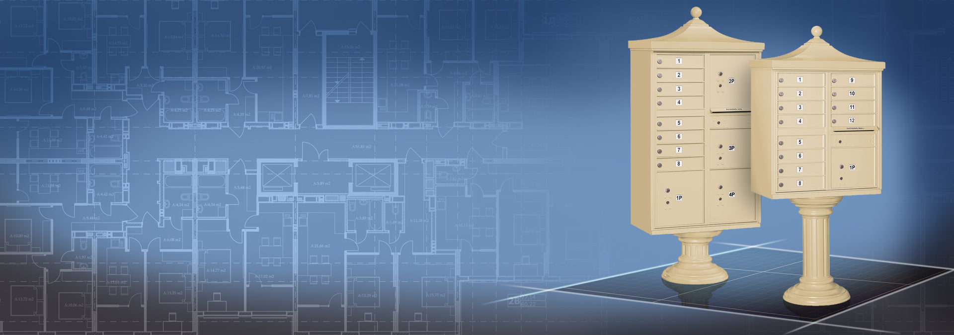 Regency® Decorative Cluster Mailboxes (CBU's) - Architectural Resources