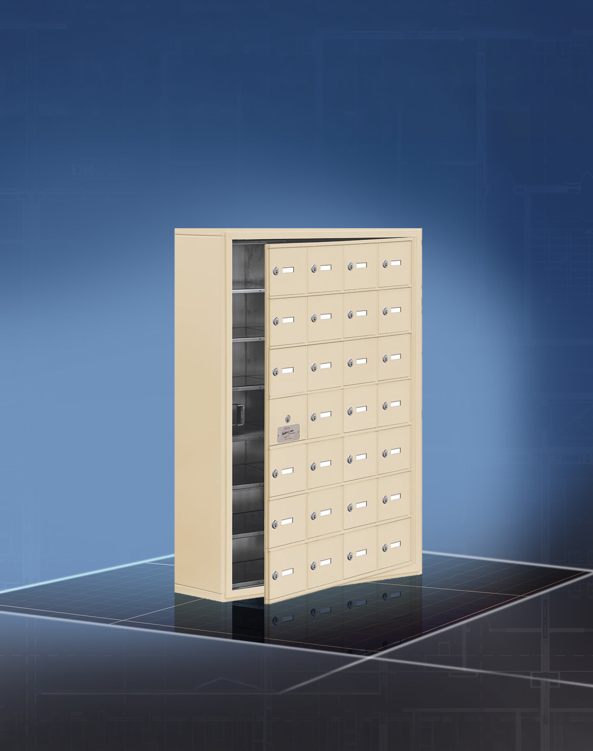 Cell Phone Lockers Surface Mounted - Architectural Resources