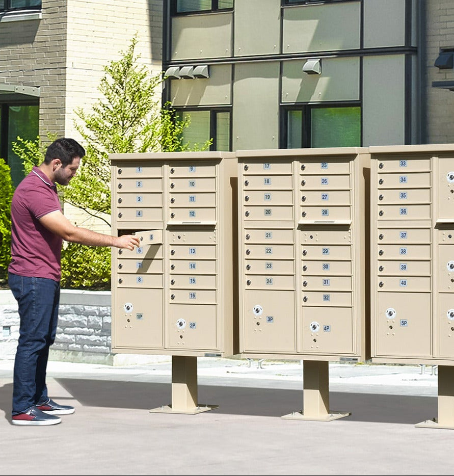 Outdoor Mailboxes for Commercial Buildings