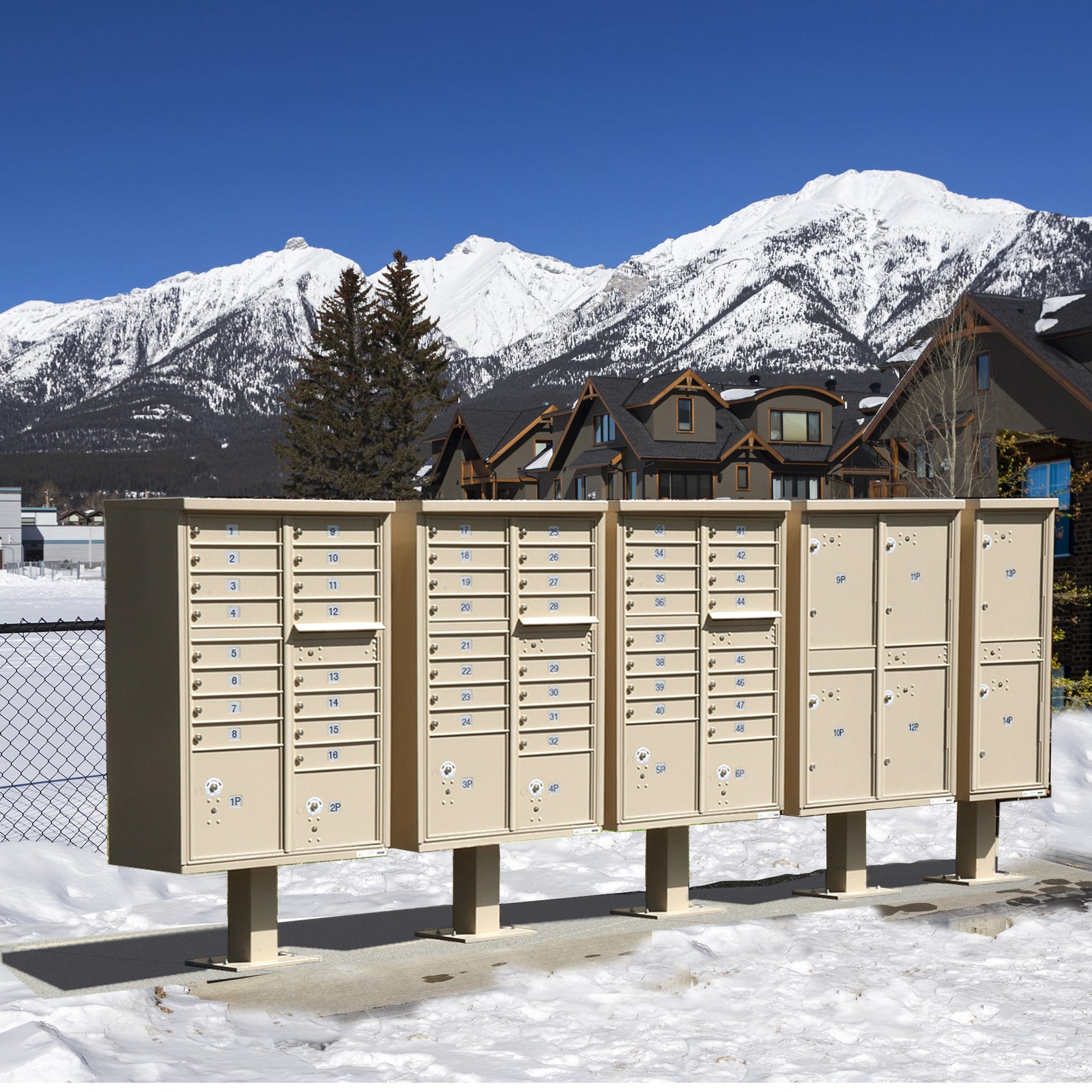 Salsbury Cluster Mailboxes are Durable and Secure