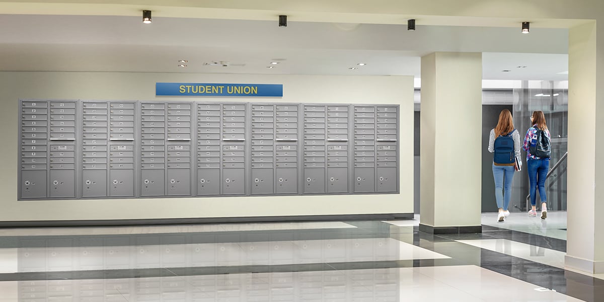 Custom College and School Mailboxes