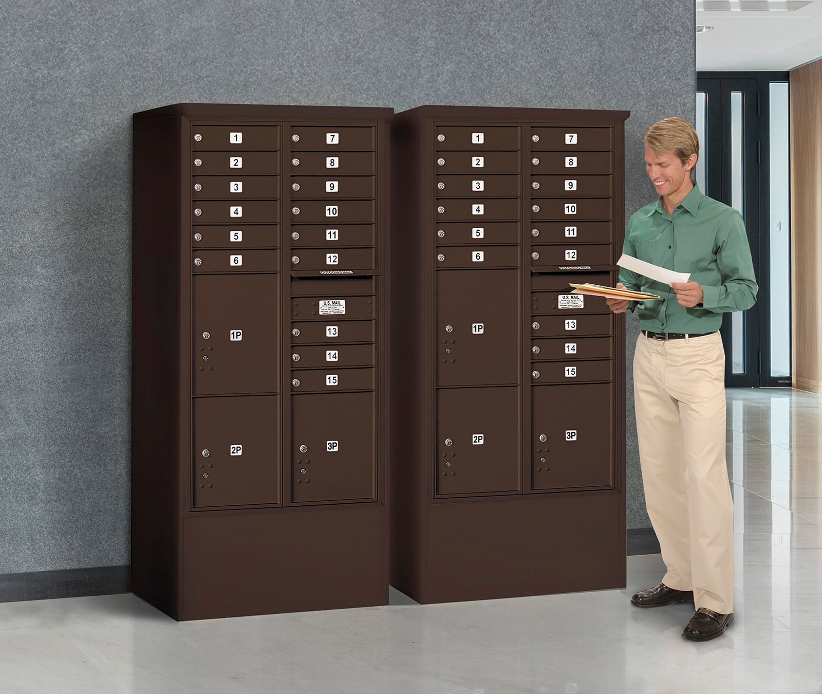 4C Free-Standing Mailboxes