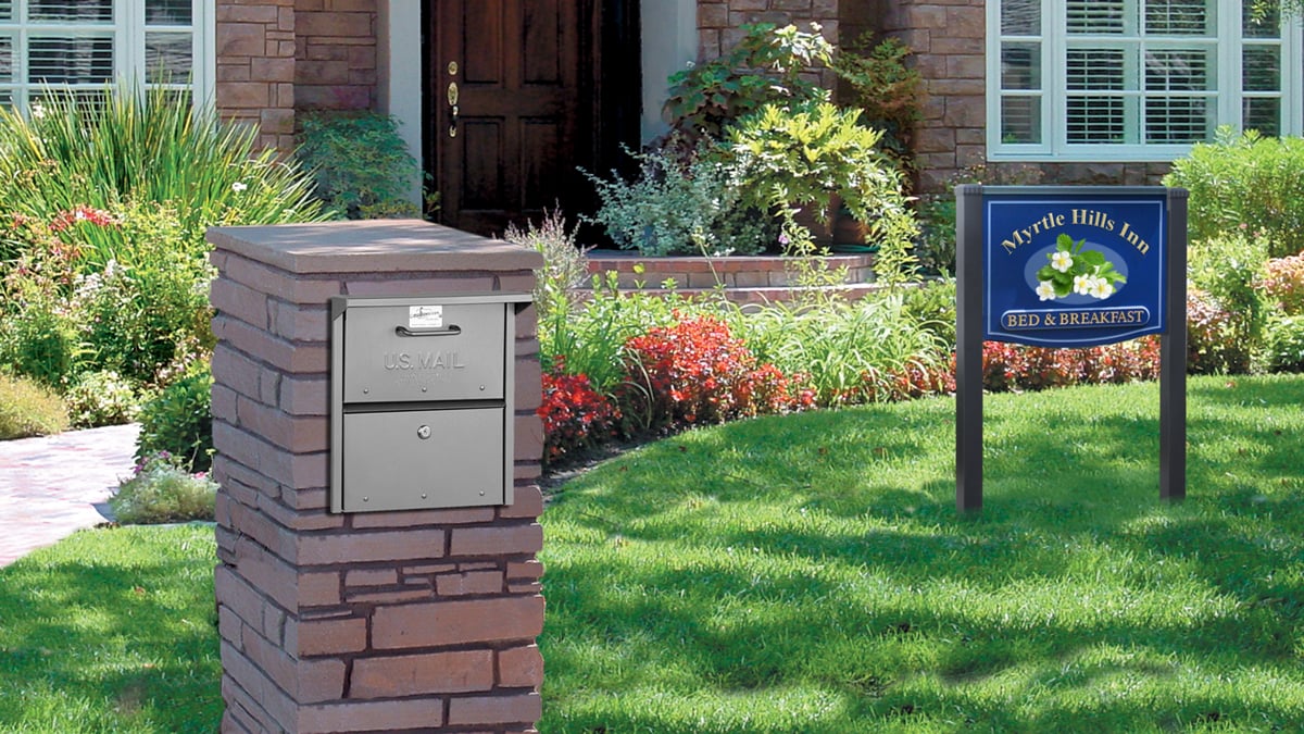 Custom Home and Residential Mailboxes