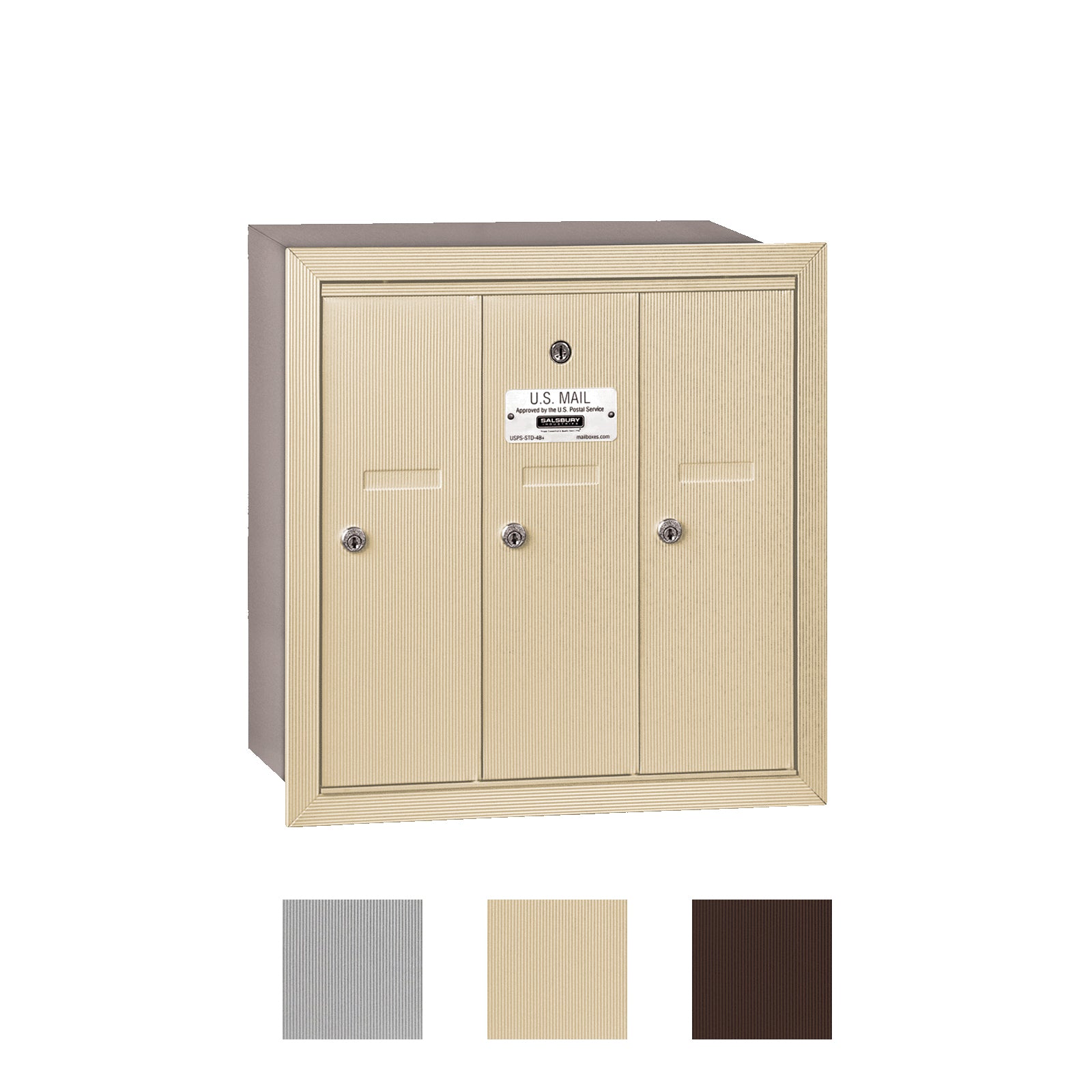 4B+ Vertical Mailbox Colors
